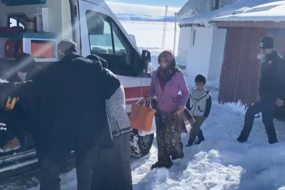 Kars’ta ekipler hasta vatandaşlar için seferber oldu