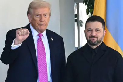 Trump ve Zelenskiy bir araya geldi