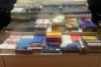 Bursa'da binlerce paket kaçak sigara ele geçirildi!