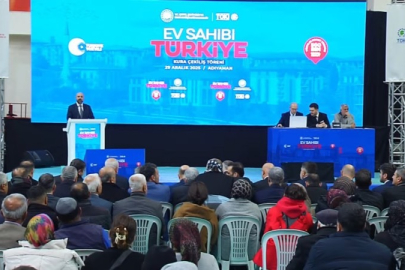 'Yüzyılın Konut Projesi'nde kura çekimleri başladı