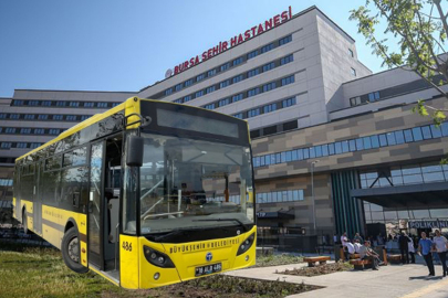 Bursa Şehir Hastanesi otobüsünün güzergahı değişti!