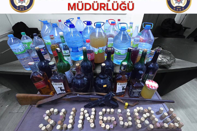 Çorum'da yılbaşı öncesi sahte alkol operasyonu: 3 gözaltı
