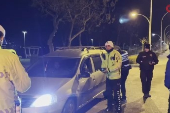 Bursa İznik'te yılbaşı gecesi huzur ve güven uygulaması!