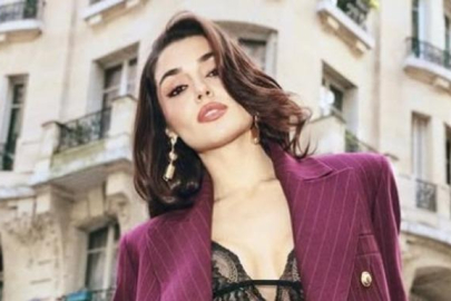 Hande Erçel'in yılbaşı kostümü dile düştü!