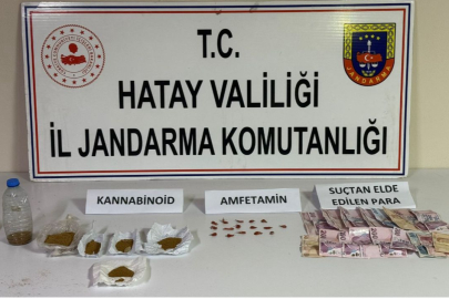 Hatay'da uyuşturucu operasyonunda yakalanan 2 zanlı tutuklandı