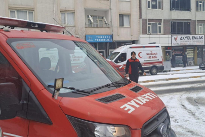 Iğdır’da asansörün halatı koptu: 2 yaralı