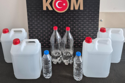 Kırşehir'de sahte alkol operasyonu: 1 gözaltı
