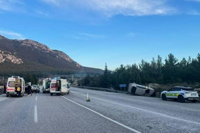 Muğla-Denizli karayolunda kaza: 5 yaralı