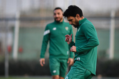 Yeşil-Beyazlılar akşam antrenmanında