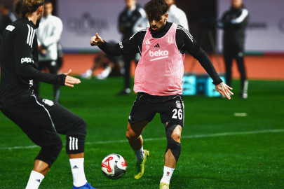 Beşiktaş günü çift antrenmanla tamamladı