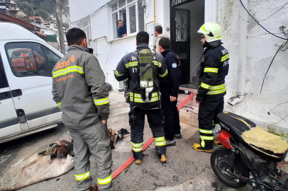 Muğla Menteşe Kentsel sit alanındaki yangın korkuttu