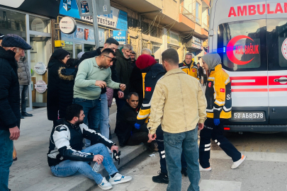 Ordu’da motosiklet yayaya çarptı