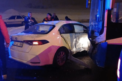 Elazığ’da trafik kazası: 1 yaralı