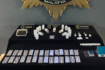 Malatya’da zehir tacirlerine büyük darbe: 13 tutuklama