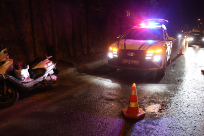 Nevşehir’de devrilen motosikletin sürücüsü yaralandı