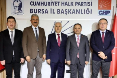CHP'den Bursa'da saldırıya uğrayan Başkan Bozbey'e destek ziyareti!
