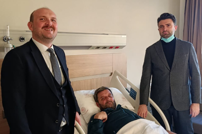 Enes Çelik’ten Selim Kurtulan’a geçmiş olsun ziyareti