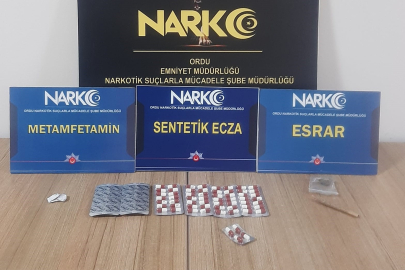 Ordu'da uyuşturucu operasyonu