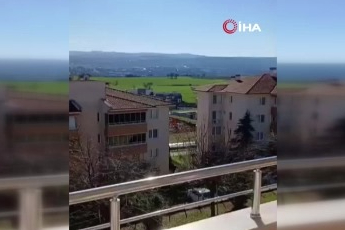 Bursa'da inşaat sahasında patlama kontrolden çıktı... Araçlar, binalar hasar aldı