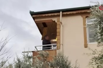 Bursa'da yangın paniği! Lodosun etkisi ile...