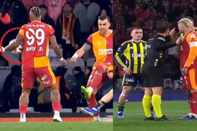 Fenerbahçe penaltı bekledi, Galatasaray teknik heyeti çileden çıktı