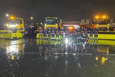 Sabiha Gökçen Havalimanı'nda kar tedbirleri