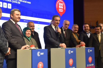 Gümüşhane’de 940 konutun hak sahipleri belirlendi