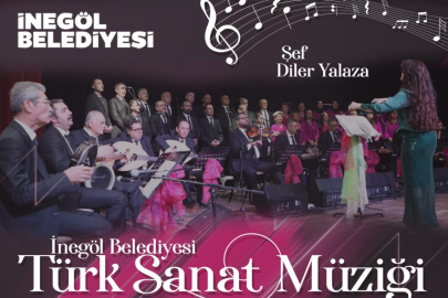 Bursa İnegöl'de sanatseverler Türk Sanat Müziği gecesinde buluşuyor