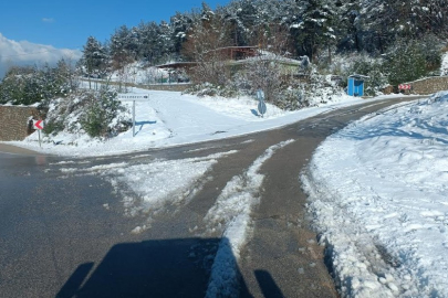 Bursa Osmangazi Belediyesi kar mesaisini sürdürüyor
