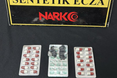 Kırşehir'de üzerinden 36 adet uyuşturucu hap çıkan şüpheli gözaltına alındı