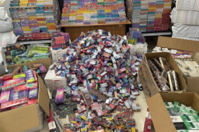 Manisa’da dev kaçak sigara operasyonu