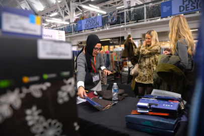 Bursalı tekstil sektörü temsilcileri The London Textile Fair’e katıldı