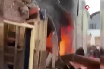 Hollanda'da şehir merkezinde patlama