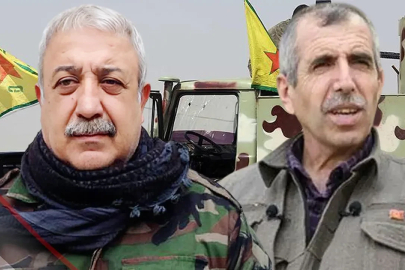 Bahoz Erdal ve Mihraç Ural Suriye'de köşeye sıkışan YPG için bir araya geldi