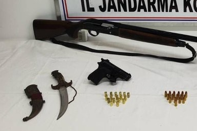 Bursa'da silah operasyonu: 2 gözaltı