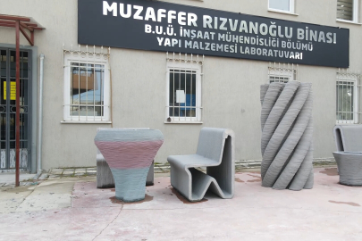 Bursa Uludağ Üniversitesi'nden 3 boyutlu beton teknolojisinde önemli adım