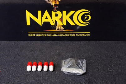 Düzce’de uyuşturucu operasyonunda 1 tutuklama