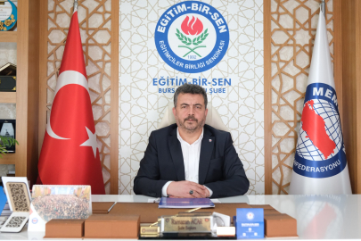 Eğitim-Bir-Sen Bursa 1 No’lu Şube Başkanı&nbsp;Acar:&nbsp;Eğitimde kalite için sorunlar gecikmeden çözülmeli
