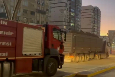 Mardin'de kireç fabrikasında çıkan yangın söndürüldü