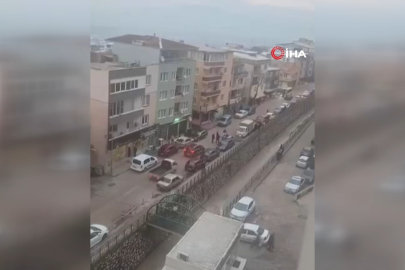 Bursa’da yol kavgası trafiği felç etti