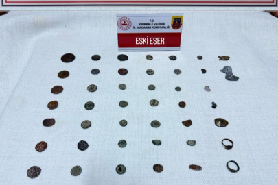 Kırıkkale'de tarihi eser operasyonu