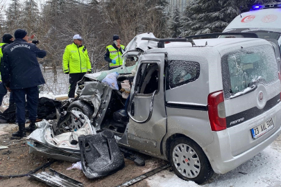 Elazığ'da feci kaza: Çift hayatını kaybetti