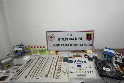 Bitlis'te sahte altın operasyonunda 2 şüpheli tutuklandı