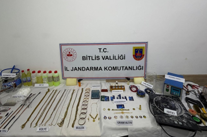 Bitlis’teki sahte altın operasyonunda 2 kişi tutuklandı