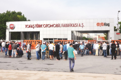 Bursa'nın oto devi TOFAŞ'ta grev! Fabrikada üretim duracak: Binlerce işçi...
