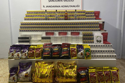 Şanlıurfa’da 9 bin 440 paket gümrük kaçağı sigara ele geçirildi