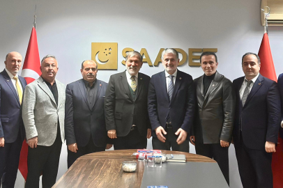 Yeniden Refah Partisi’nden Saadet Partisi Bursa İl Başkanlığı’na iade-i ziyaret