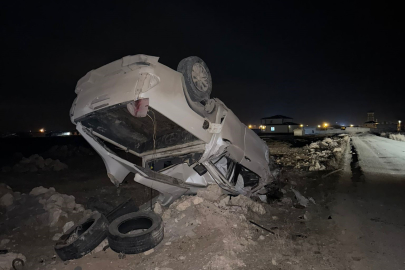 Aksaray’da otomobil takla attı: 3 yaralı