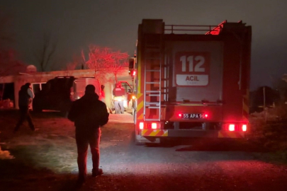 Samsun'da kaynar suya benzin dökülen evde patlama: 2 yaralı