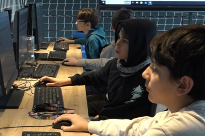 Bursa Nilüferli çocuklar hem eğleniyorlar, hem öğreniyorlar